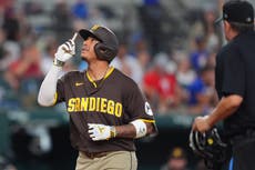Machado pega jonrón de 3 carreras y suma 5 impulsadas para Padres que vencen 6-4 a Rangers