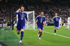 Ayase Ueda anota 2 goles y Japón vapulea 4-0 a Túnez en el partido 1.000 del Mundial