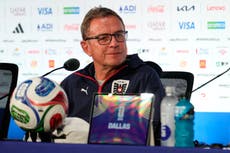 Rangnick no ve debilidades en Argentina; Austria deberá jugar "el mejor partido" de su historia