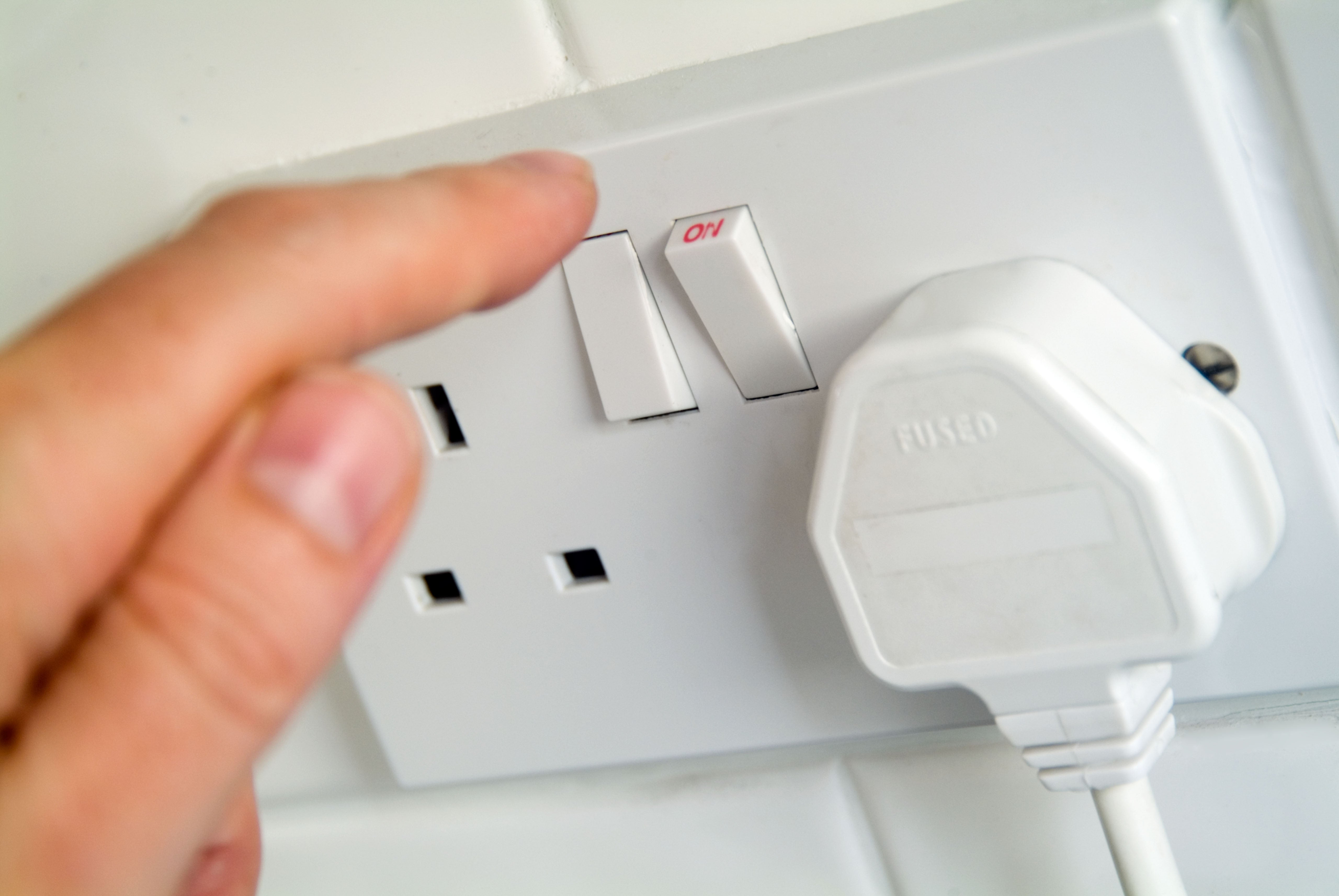 Asegúrate de apagar y desconectar todos los aparatos que no estés utilizando