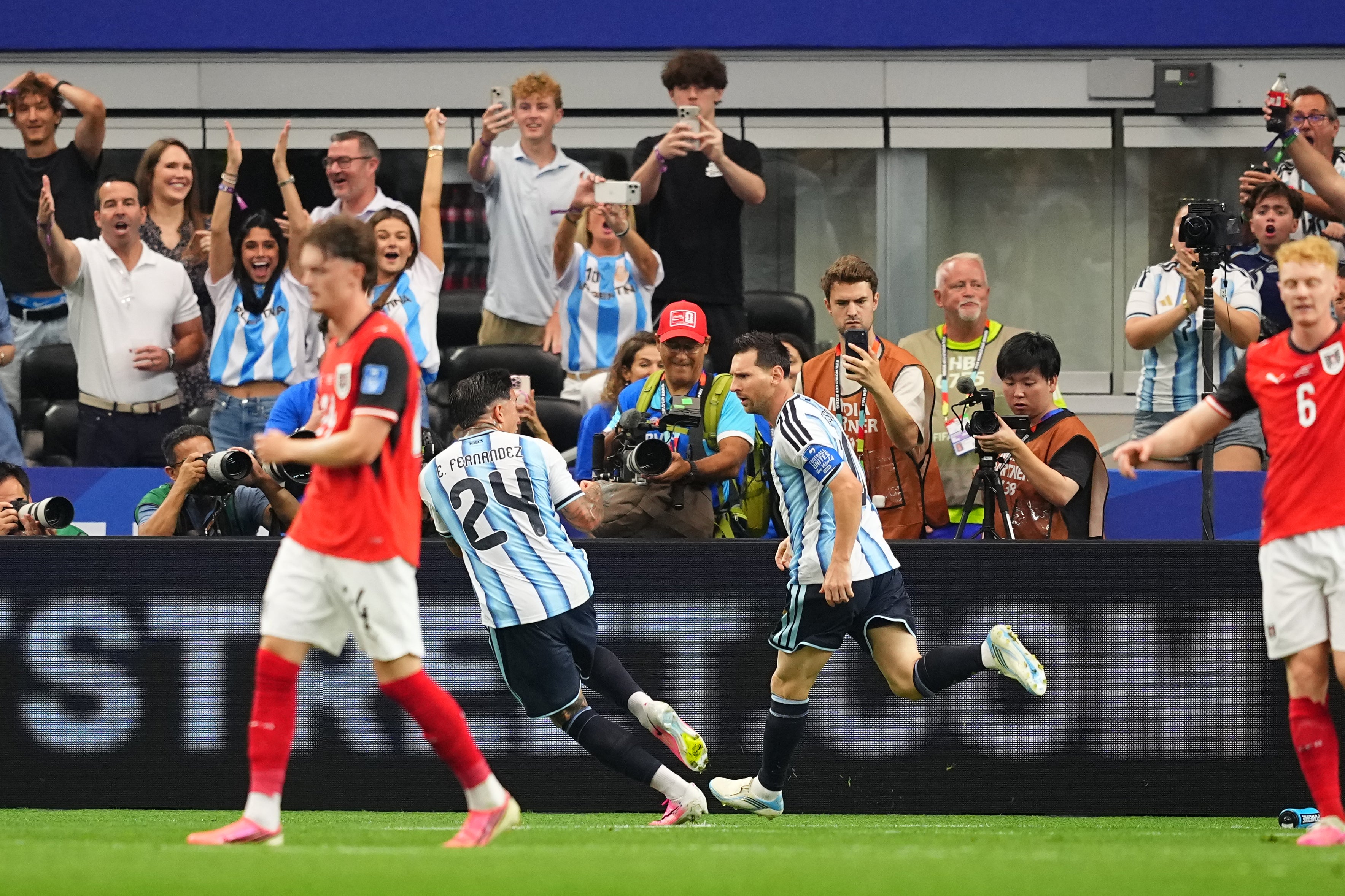 MUNDIAL ARGENTINA-AUSTRIA