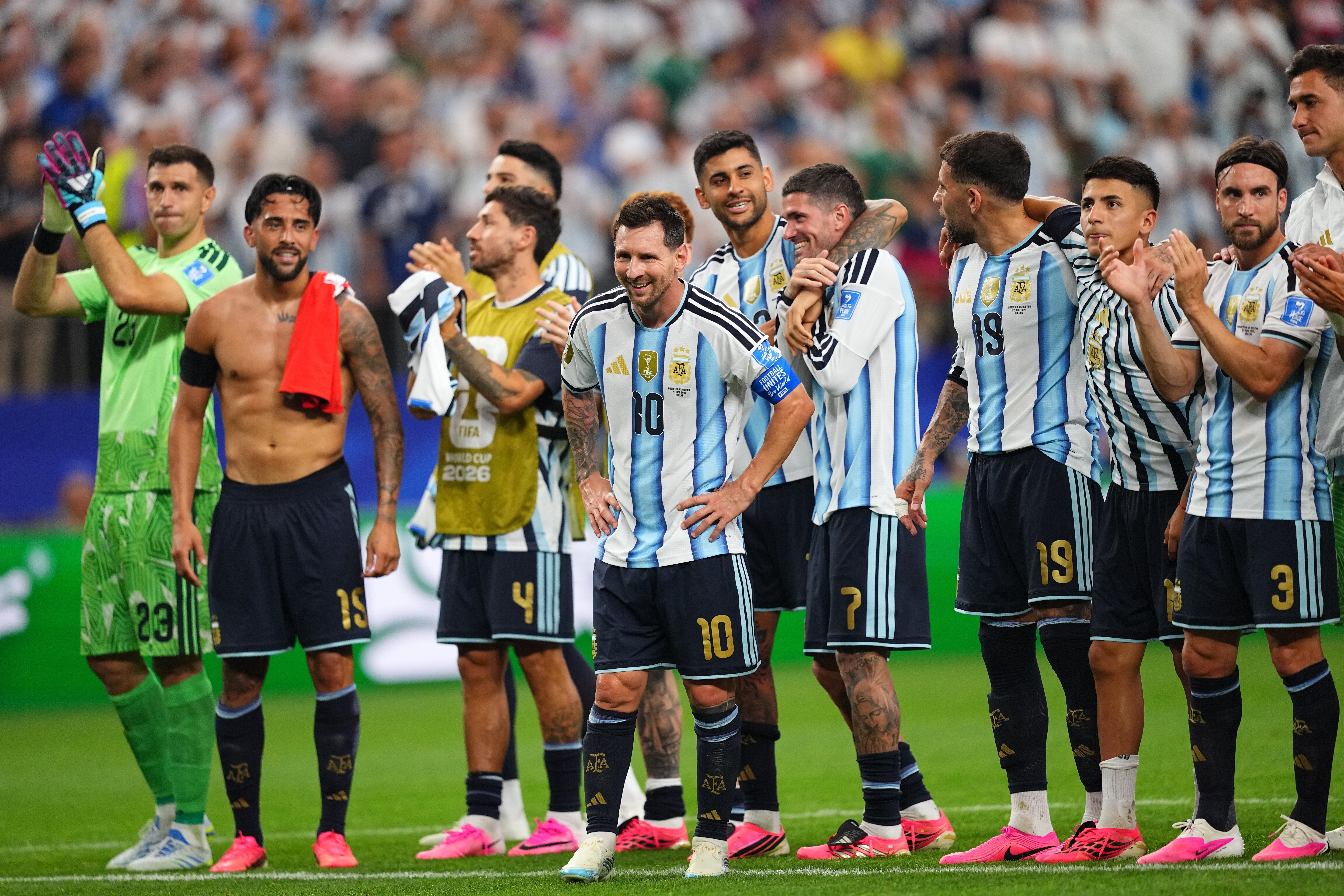 MUNDIAL ARGENTINA-AUSTRIA