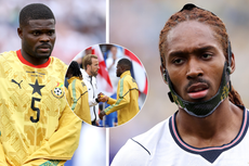 Djed Spence se niega a saludar a Thomas Partey antes del partido Inglaterra vs. Ghana