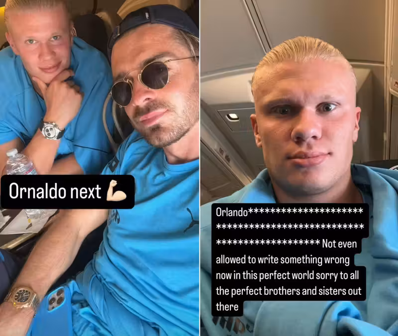 Tras equivocarse y escribir “Ornaldo”, se disculpó de manera sarcástica con sus “hermanos y hermanas perfectos”