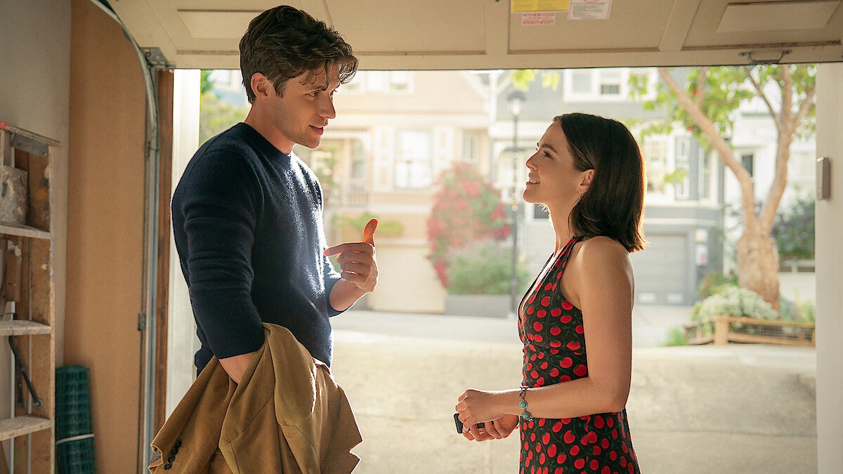 Nick Robinson y Zoey Deutch en ‘Mensajes de voz para Isabelle’