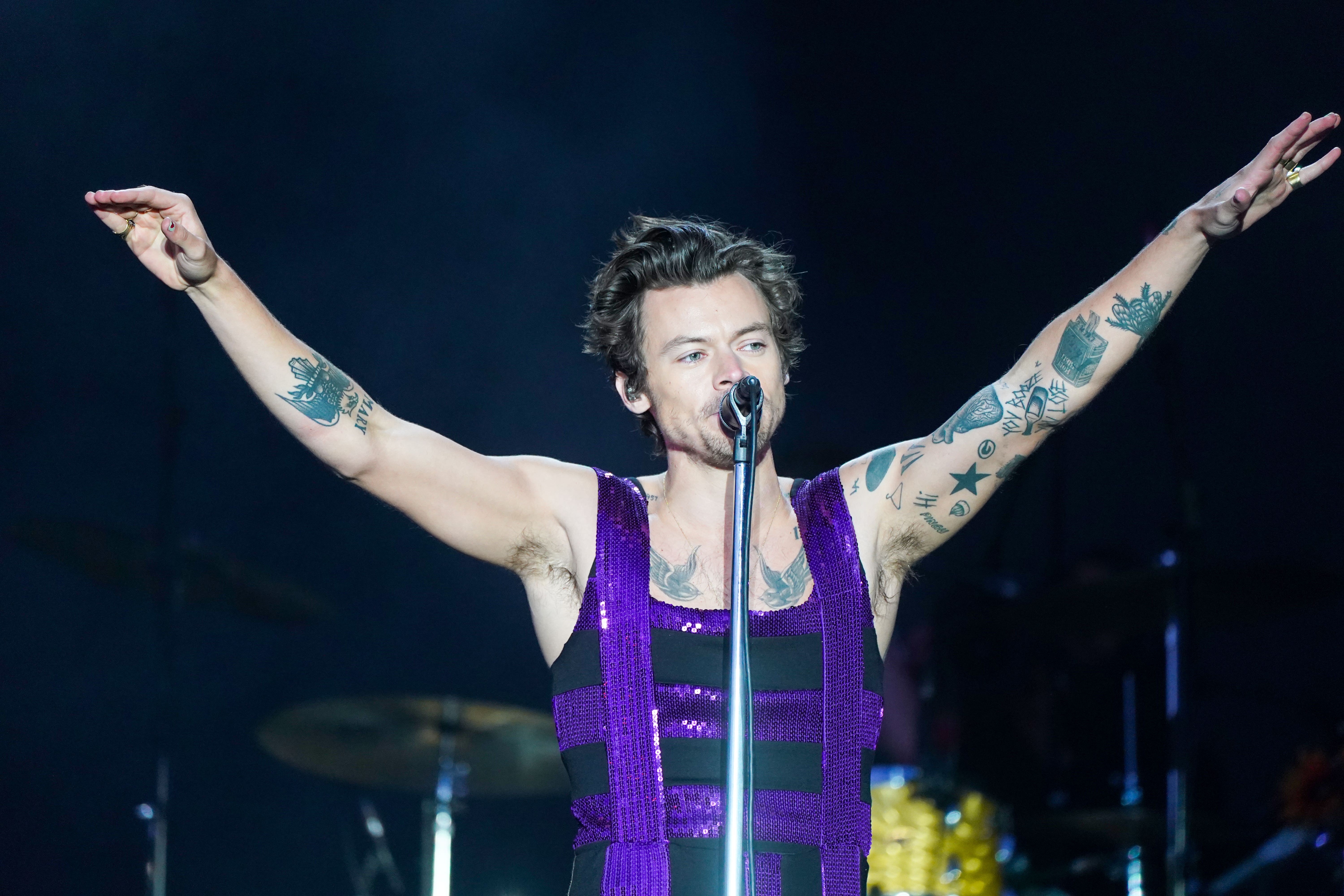 Harry Styles actuó durante 12 noches en el estadio de Wembley este verano