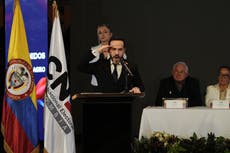 Conservador Abelardo de la Espriella recibe la credencial de presidente electo de Colombia