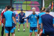 Seleccionador de España Luis de la Fuente se reencuentra con Marcelo Bielsa en el Mundial