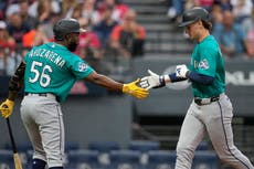Emerson pega jonrón y Crawford impulsa decisiva en triunfo de Marineros 3-1 ante Guardianes