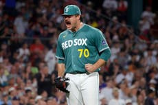 Tolle retira a 16 bateadores en 7 entradas en blanco y Medias Rojas vencen 6-1 Yankees