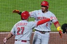 Jonrón de Marte para desempatar en el 8vo ayuda a Rojos a vencer 6-4 a Piratas