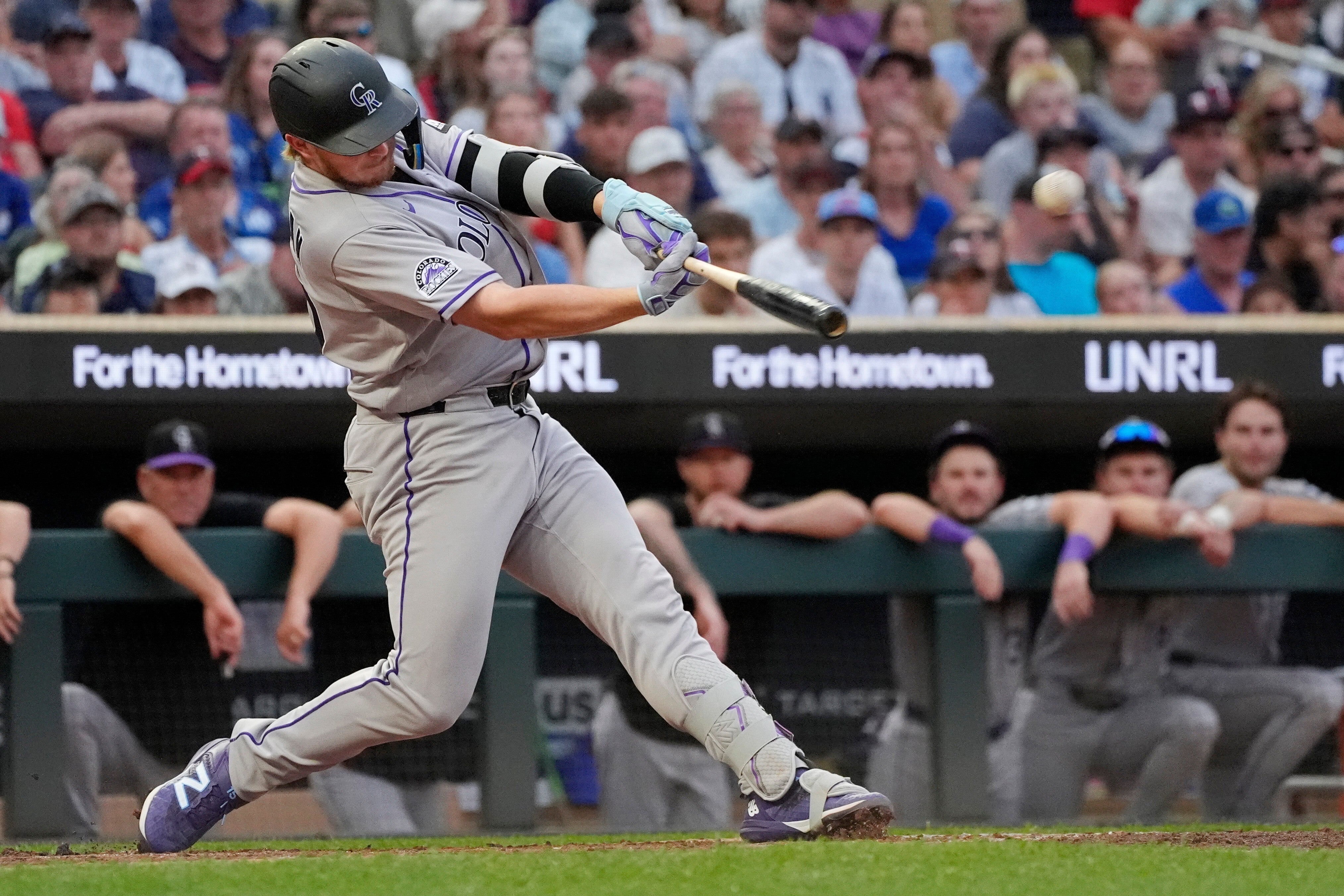 Hunter Goodman conecta tres jonrones y Rockies vencen 8-5 a Mellizos