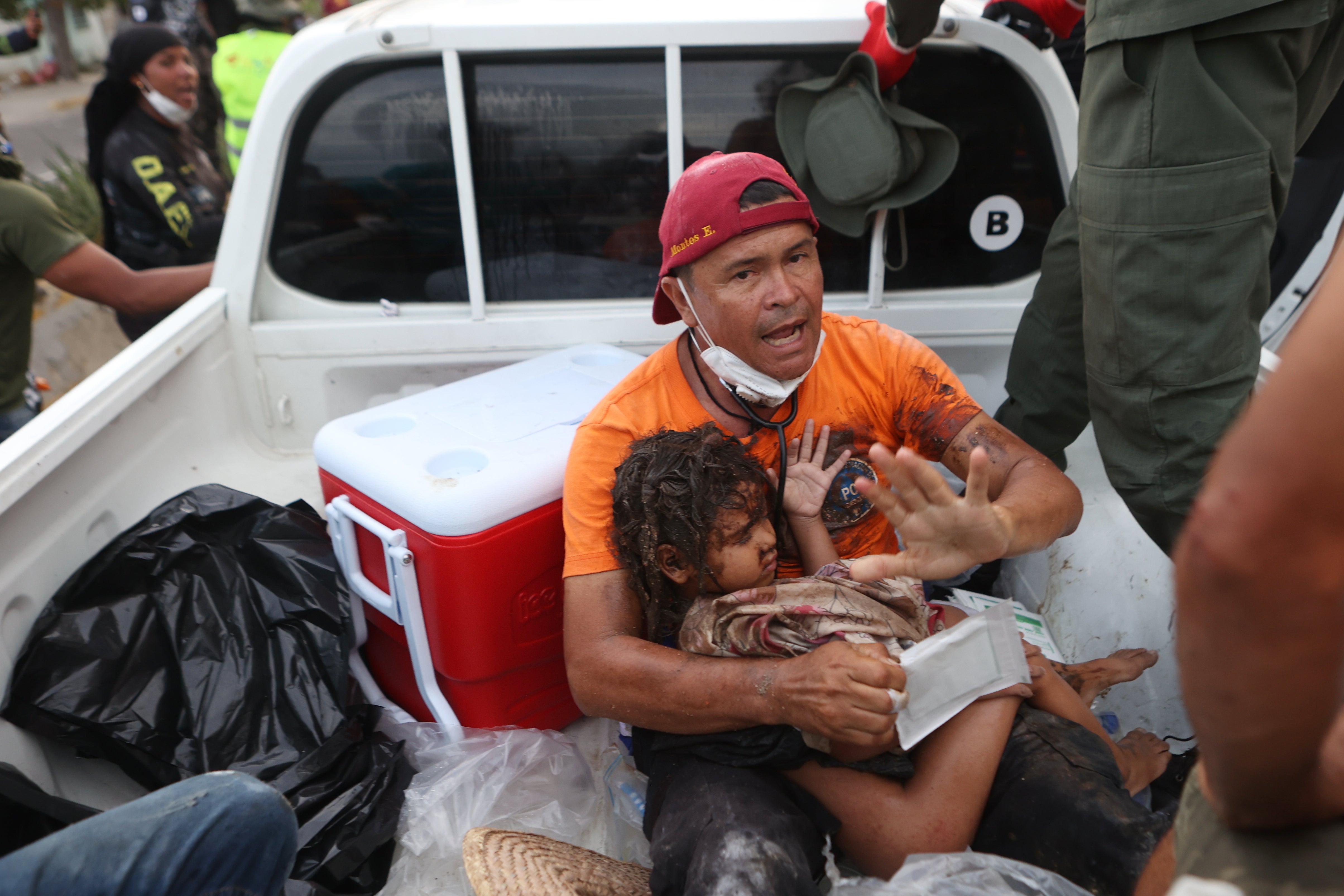 VENEZUELA-SISMOS-RESCATES