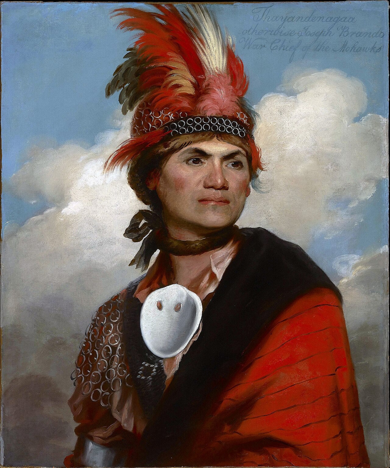 Thayendanegea, jefe militar de los mohawk y uno de los principales aliados indígenas de Gran Bretaña, recibió este tomahawk-pipa ceremonial, hoy exhibido en el Museo Británico