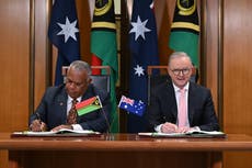 Australia y Vanuatu firman pacto que impide a China construir base militar