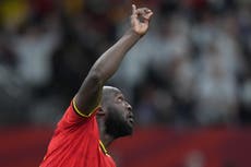 Delantero belga Romelu Lukaku, "feliz de estar aquí" en el Mundial pese a baja forma física