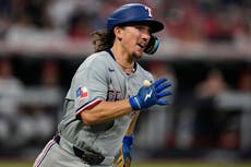 Cameron Cauley causa impacto en su debut en Grandes Ligas y Rangers vencen 6-3 a Guardianes