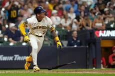 Jonrón de Ortiz da a Cerveceros triunfo 5-3 en remontada ante Rojos