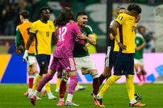 Ecuador se despide de inmediato en su segundo viaje a una ronda de eliminación directa de un Mundial