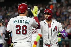 Ketel Marte pega jonrón por 4to juego consecutivo y D-backs vencen 8-2 a Gigantes