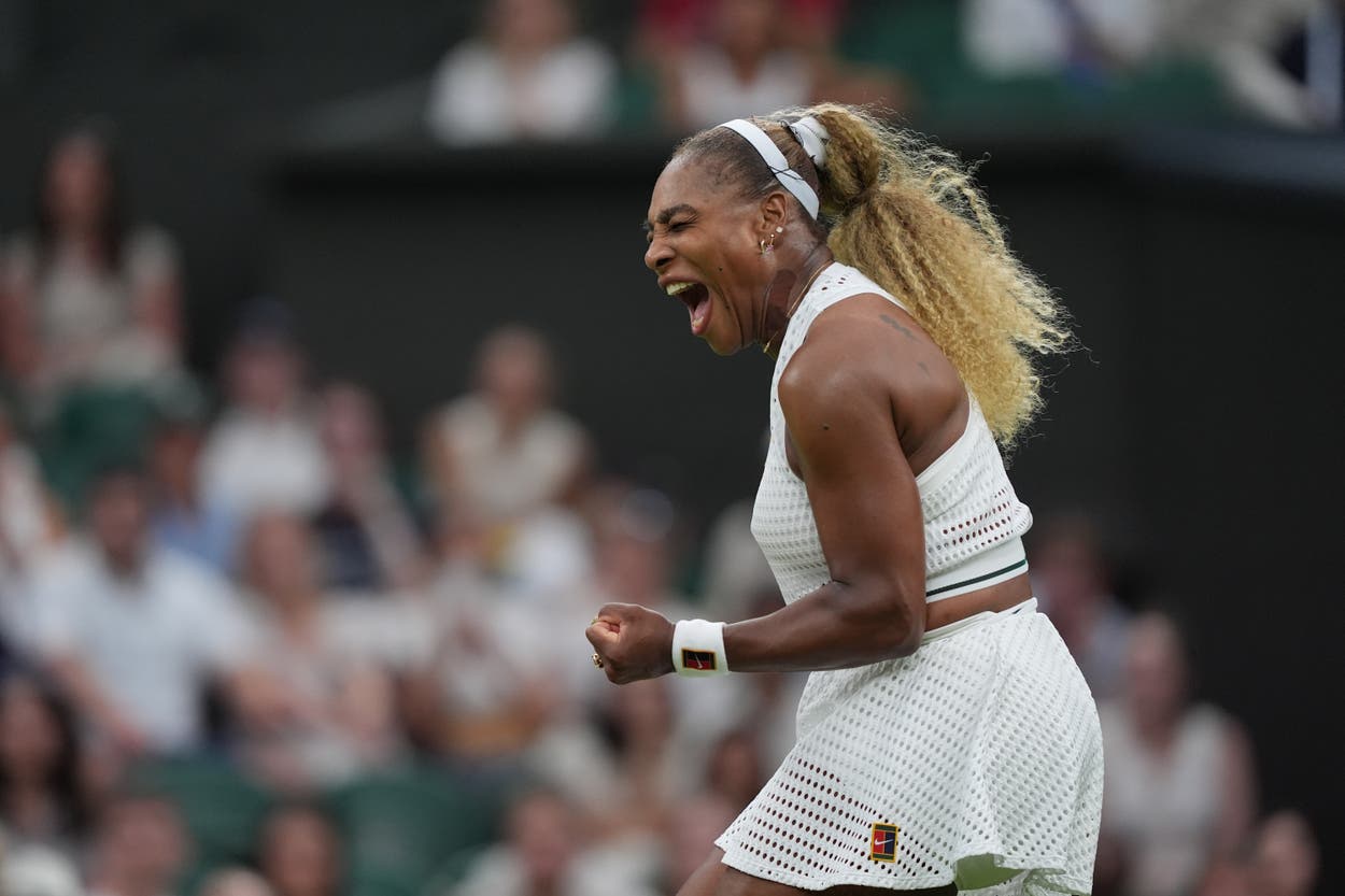 Serena Williams Se Lastim La Rodilla En Su Regreso A Wimbledon A Los serena-williams-se-lastim-la-rodilla-en-su-regreso-a-wimbledon-a-los