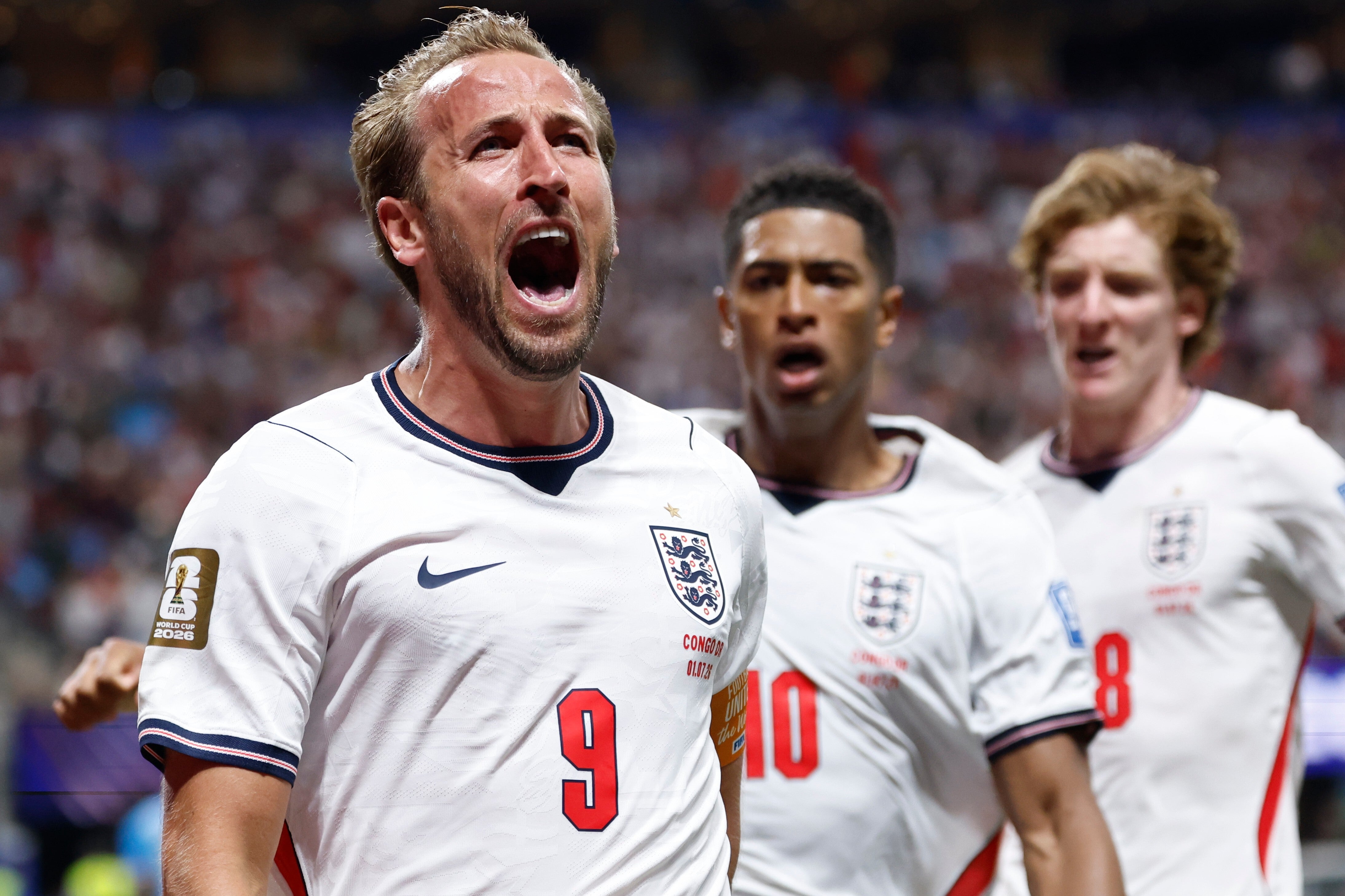Kane rescata a Inglaterra para vencer 2-1 a Congo y jugarán contra México en octavos del Mundial