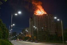 Ataque de Rusia contra Ucrania sacude Kiev durante horas
