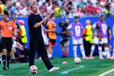 El técnico alemán Julian Nagelsmann, en la mira en casa tras eliminación en el Mundial