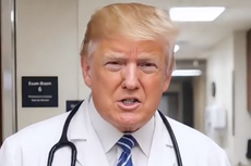 Trump publica un video en el que aparece diagnosticando trastorno de Trump a famosos