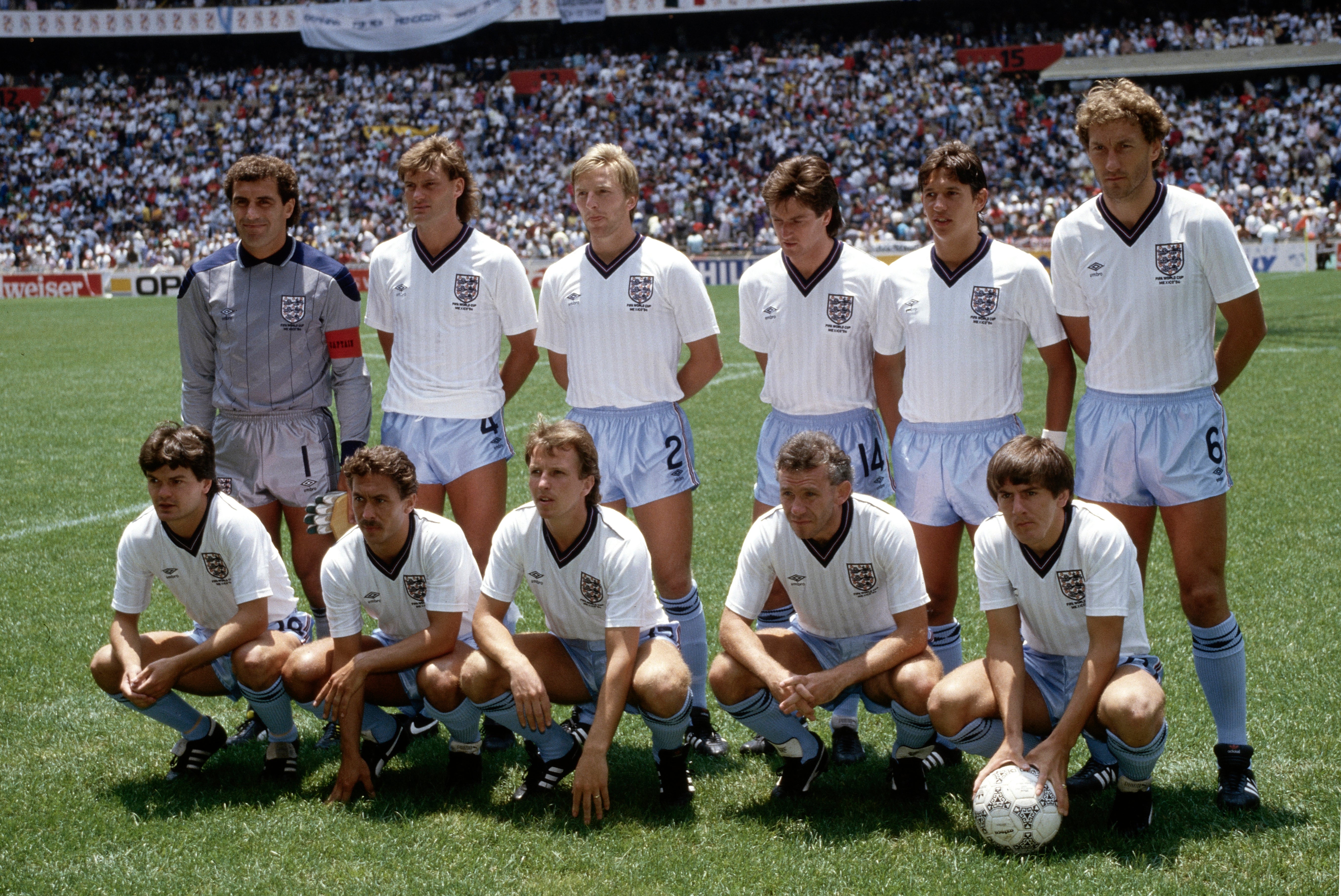 Inglaterra no juega en el Estadio Azteca desde el Mundial de 1986, marcado por el inolvidable doblete de Diego Maradona