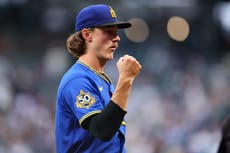 Bryce Miller lleva juego sin hits hasta el 7mo y Mariners vencen 1-0 a Angels y barren serie