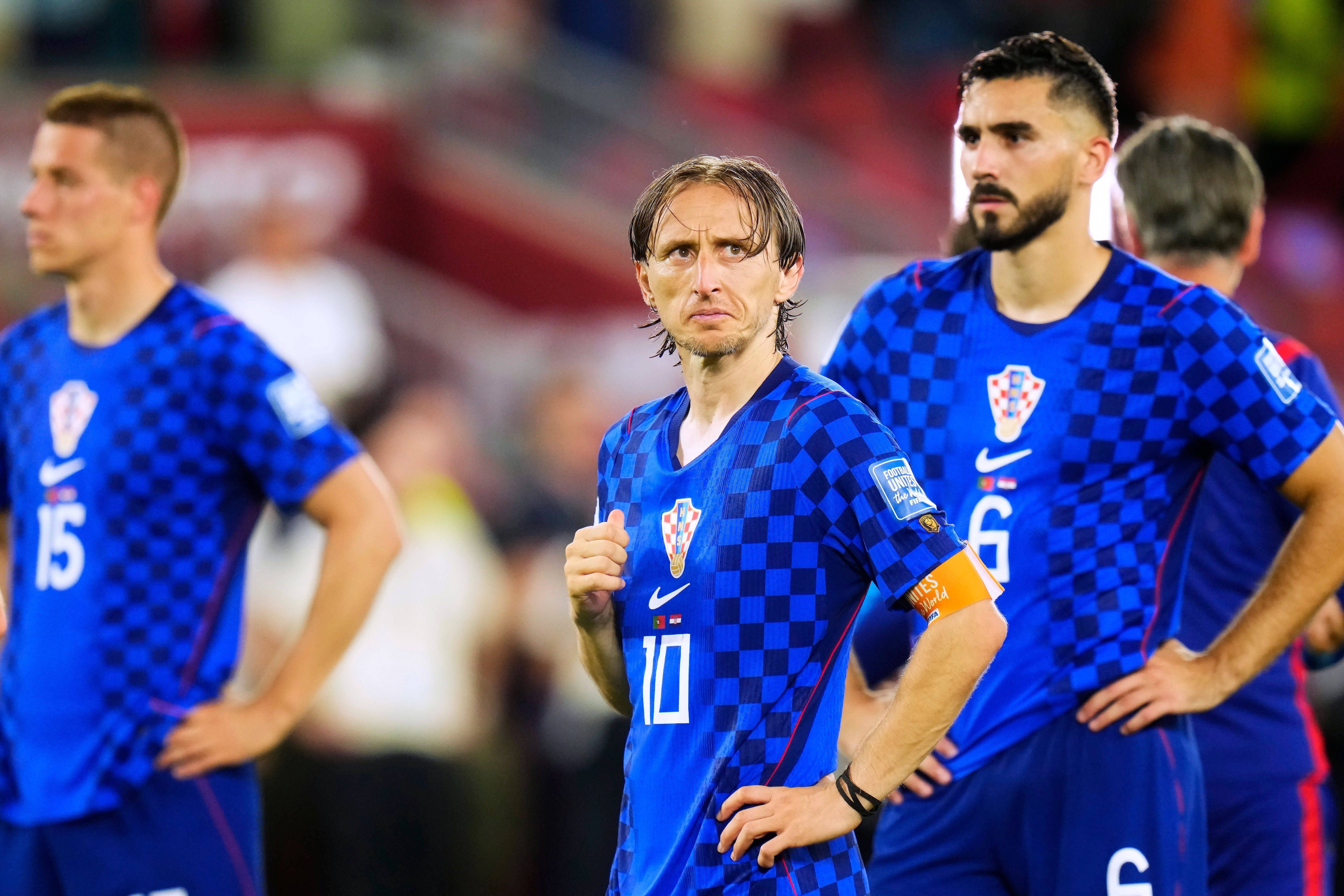 Luka Modrić nunca se rindió, aunque Croacia quedara eliminada ante Portugal en circunstancias muy duras