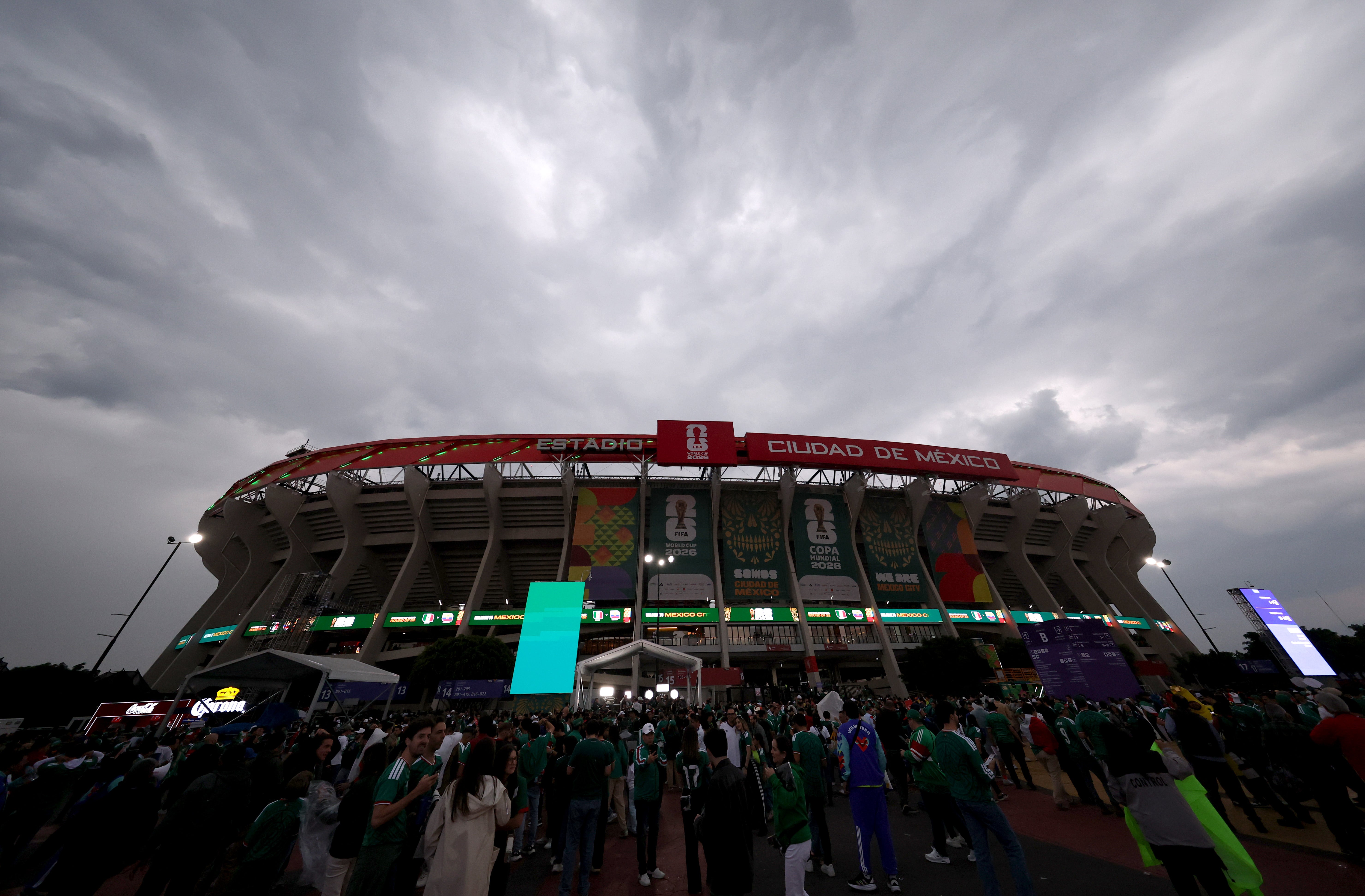 Inglaterra vs. México cambia de horario por amenaza de tormentas