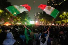México eleva seguridad en el "Ángel" con miras a partido contra Inglaterra por octavos del Mundial