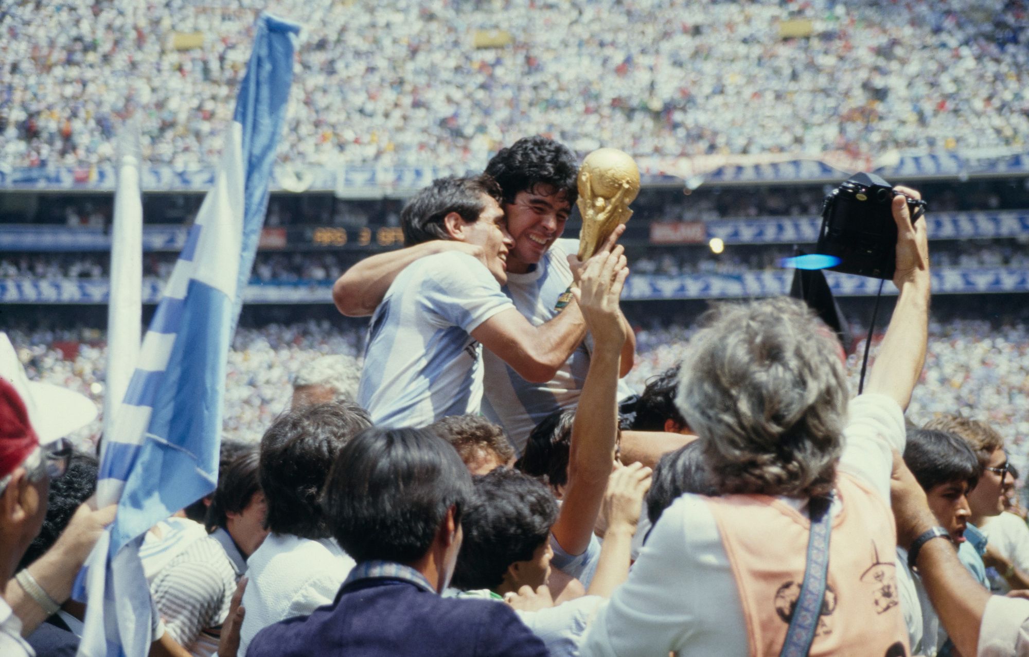 Diego Maradona lideró a Argentina hacia el título del Mundial de 1986