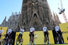 Pogačar inicia la búsqueda de su 5º título del Tour de Francia con una contrarreloj por equipos