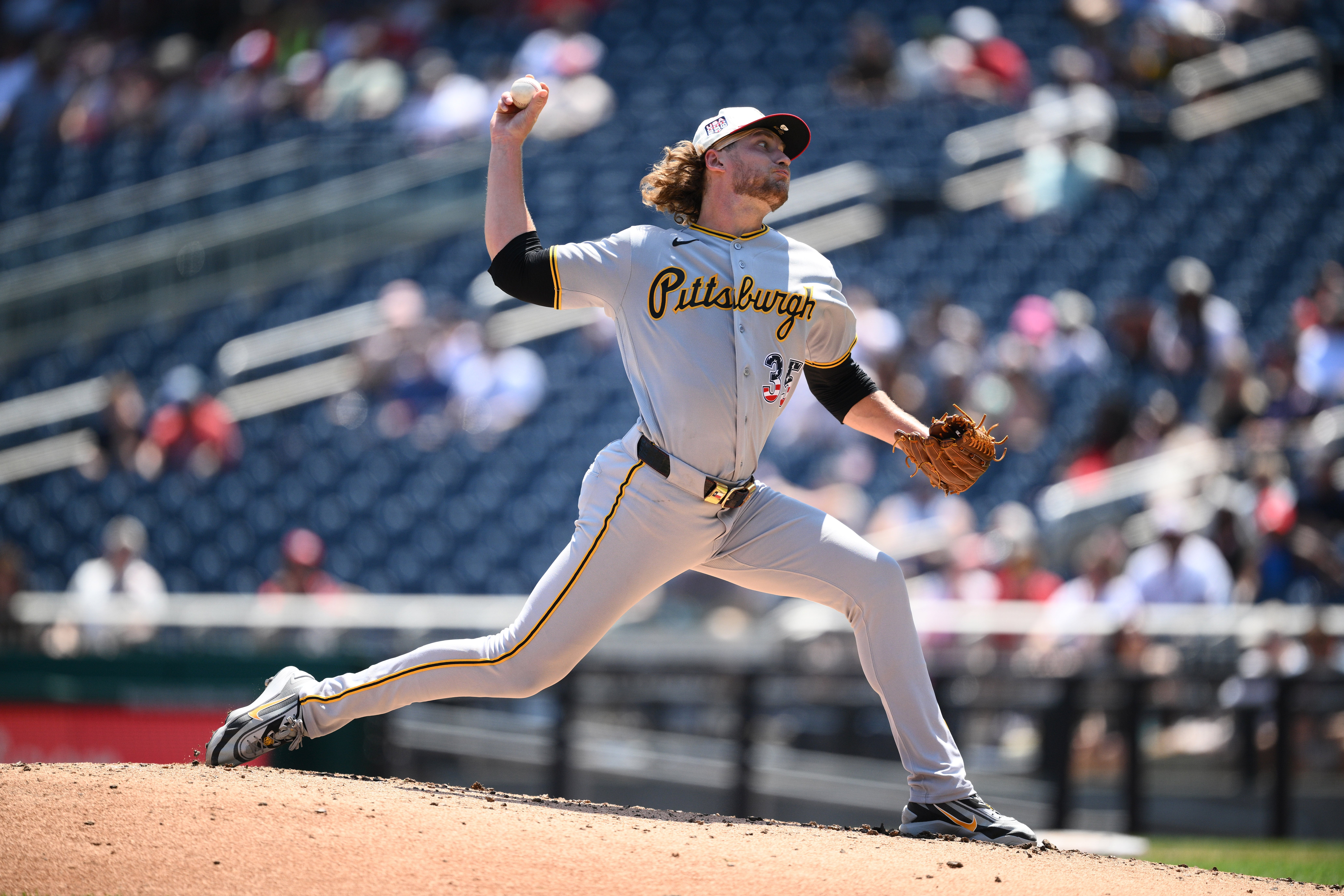 Ashcraft gana su 4ta apertura seguida y los Piratas vencen 7-1 a los Nacionales
