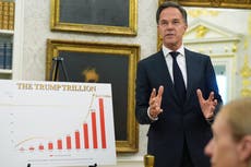 La próxima cumbre de la OTAN podría requerir toda la capacidad de Rutte de agasajar a Trump