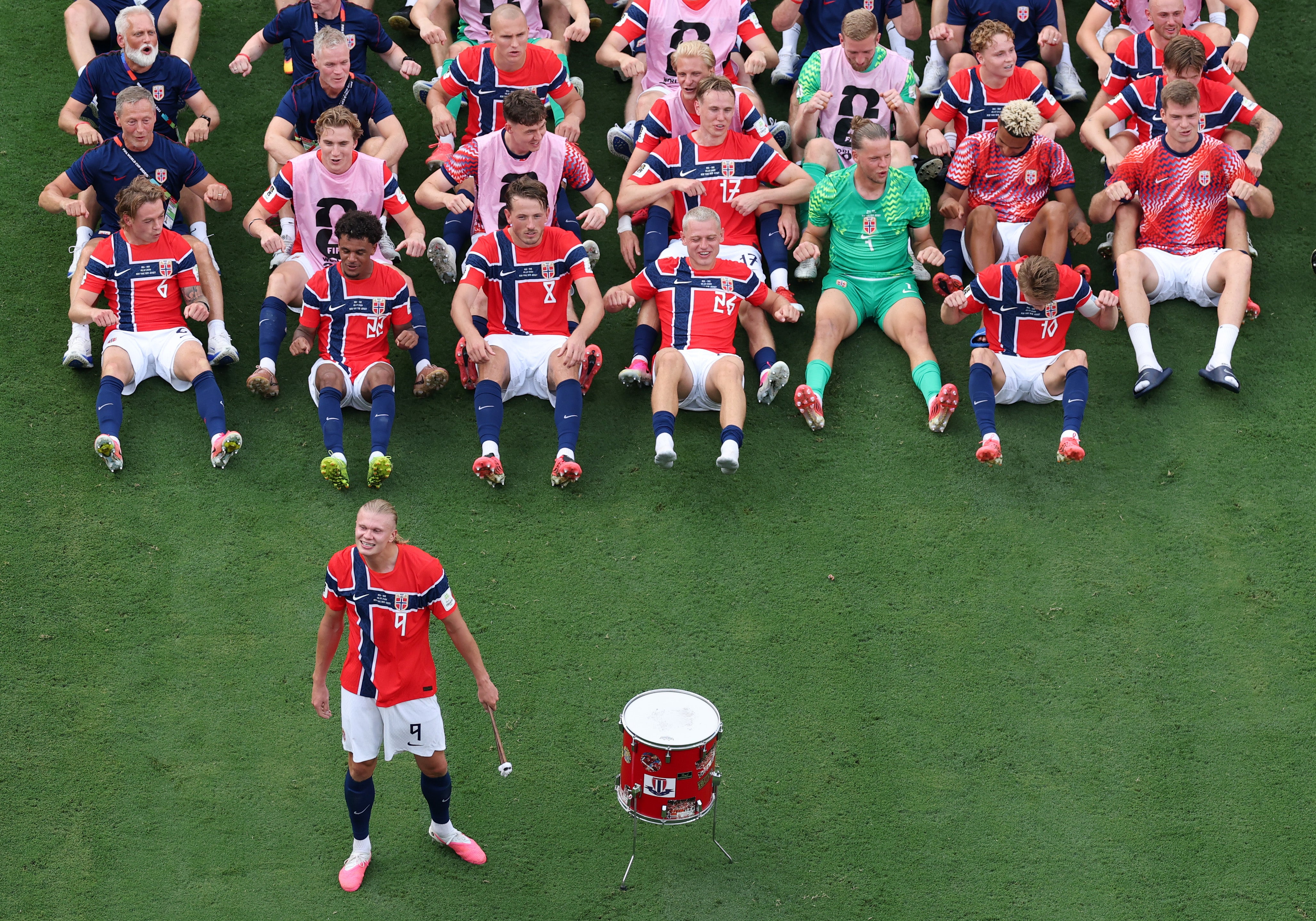 Haaland es una parte fundamental del juego de Noruega