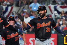 Riley Greene desata a los Tigres con 4 producidas en un triunfo 6-3 sobre Rangers