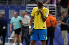 Neymar dice tras la eliminación en Mundial que dejará de jugar con Brasil