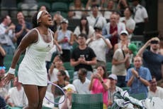 Coco Gauff vence el toque de queda en Wimbledon y llega a cuartos por primera vez