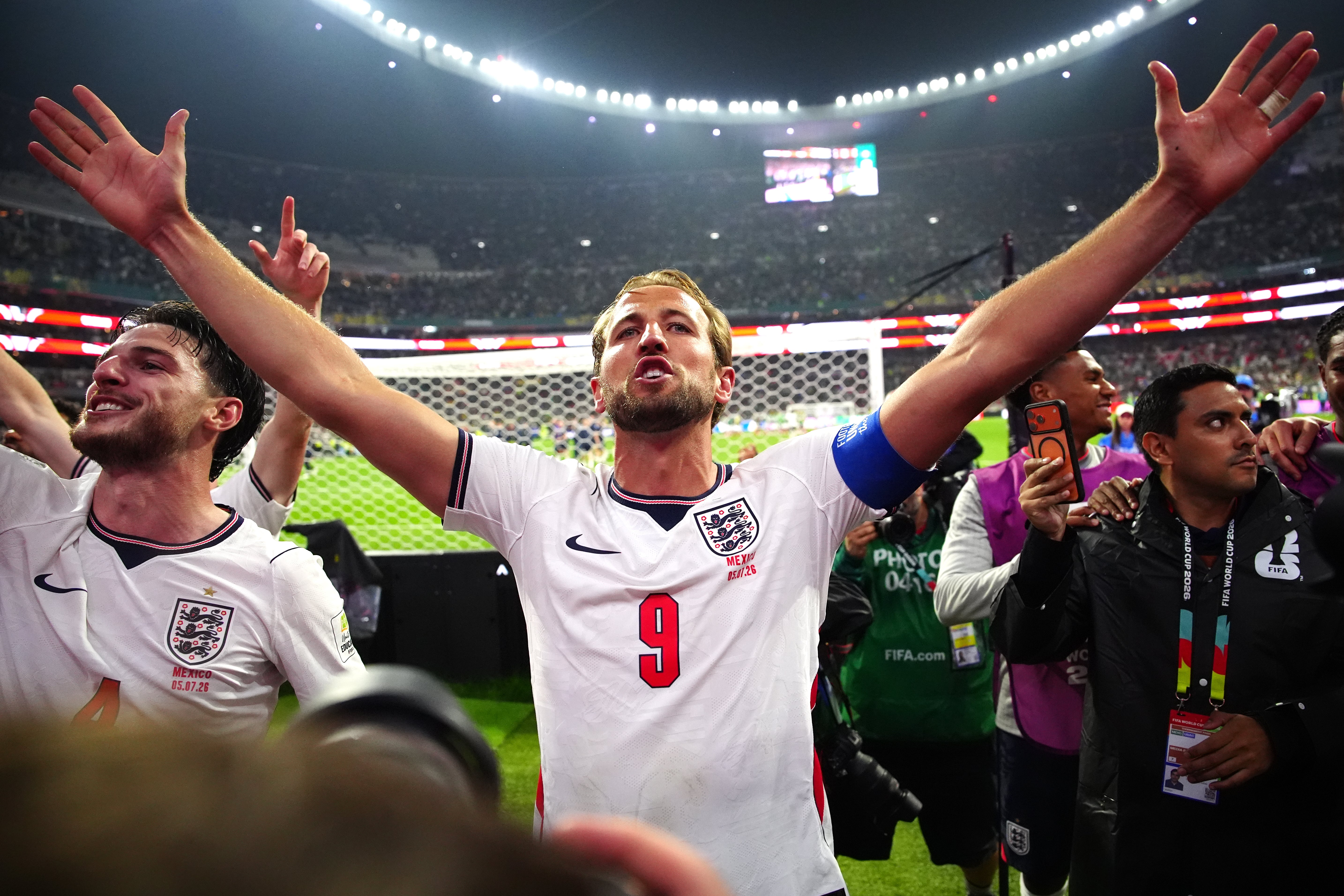 Inglaterra reforzó su confianza tras eliminar a México en territorio enemigo