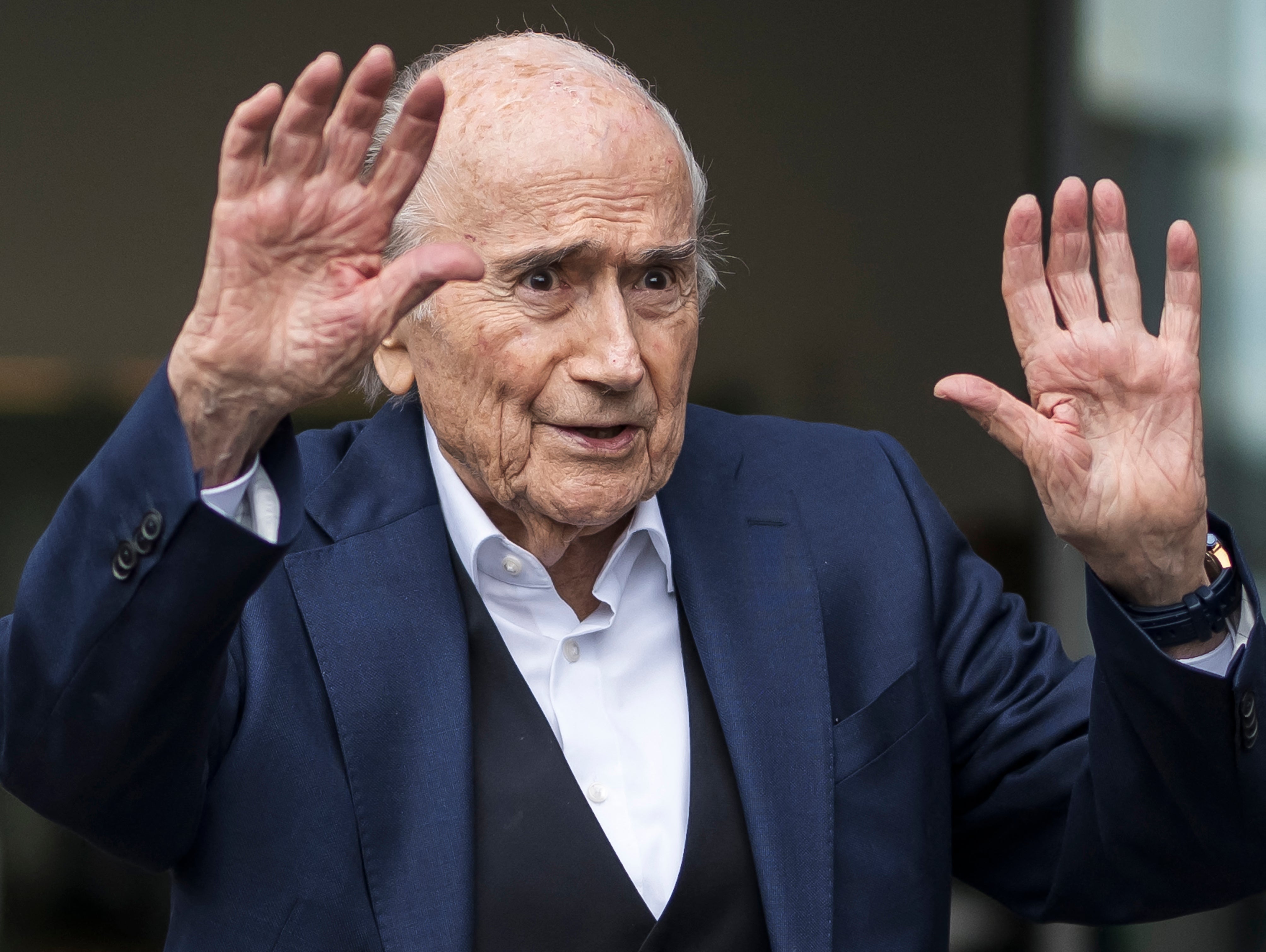 A Sepp Blatter no le cae nada bien su sucesor, Infantino
