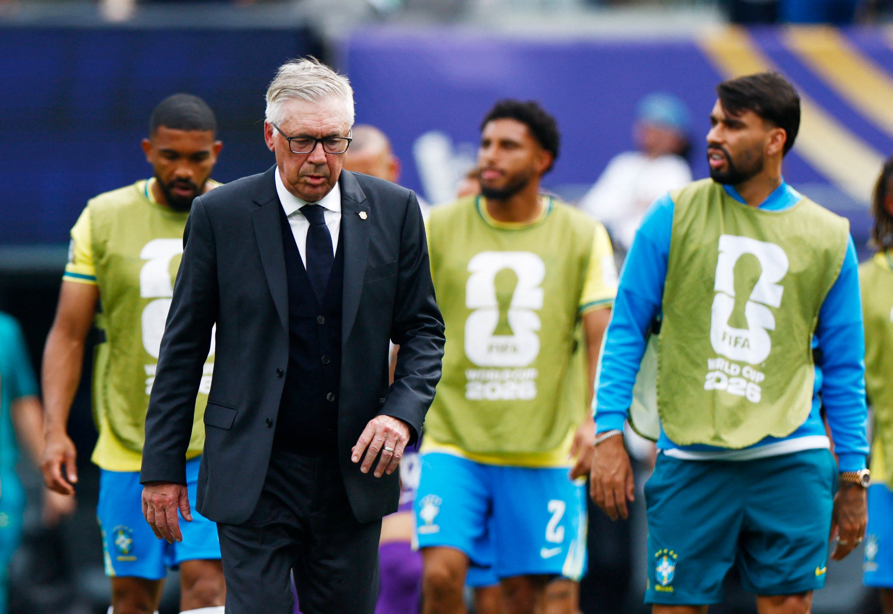Carlo Ancelotti, varias veces ganador de la Liga de Campeones, no logró que Brasil destacara en el Mundial