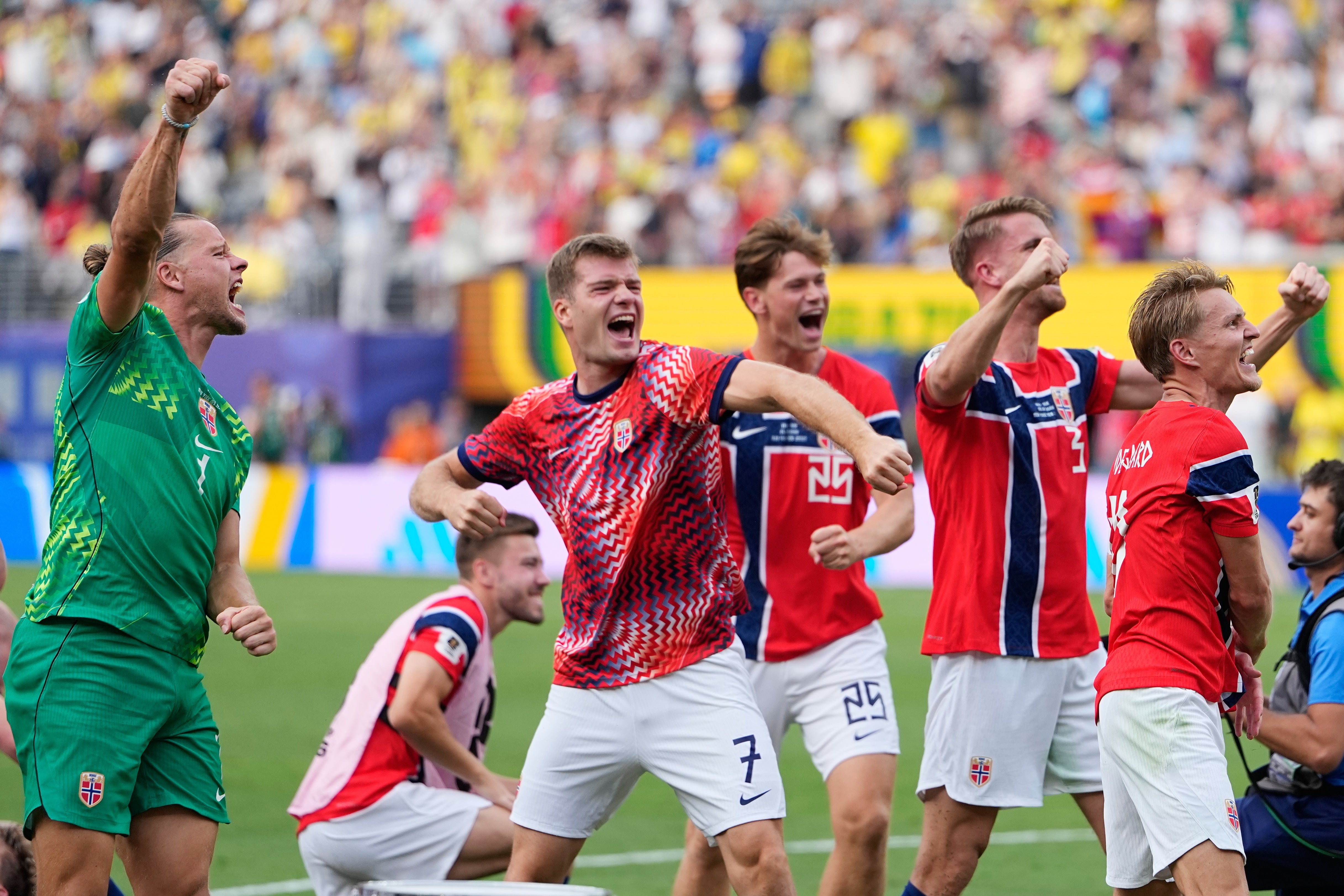 Noruega es la última de las selecciones más pequeñas en derrotar a Brasil en el Mundial
