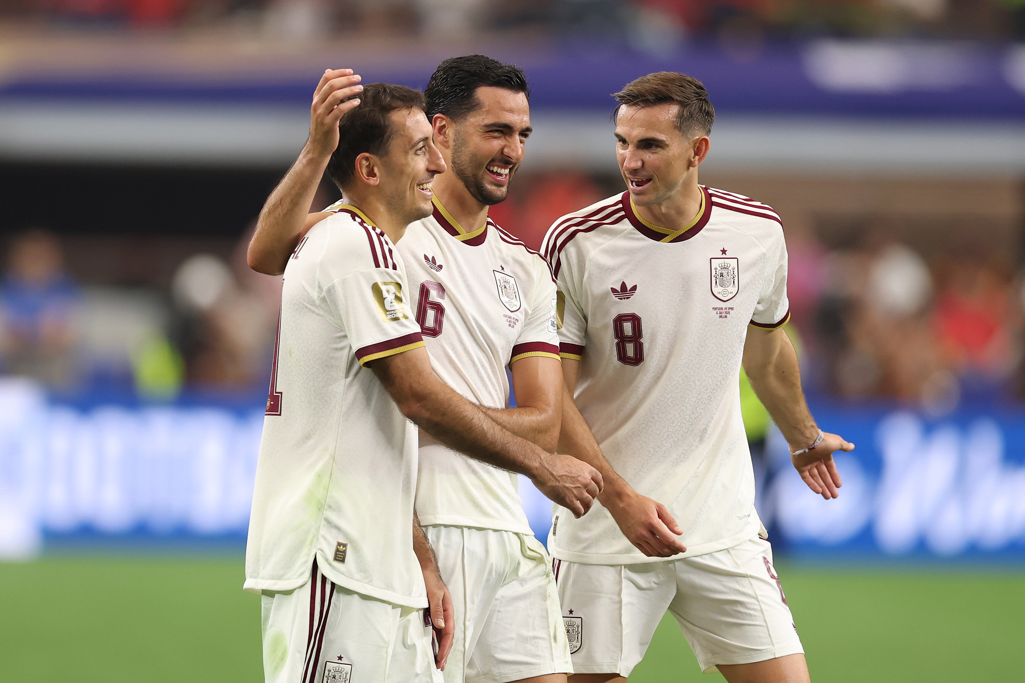 España se clasificó para los cuartos de final tras vencer a Portugal