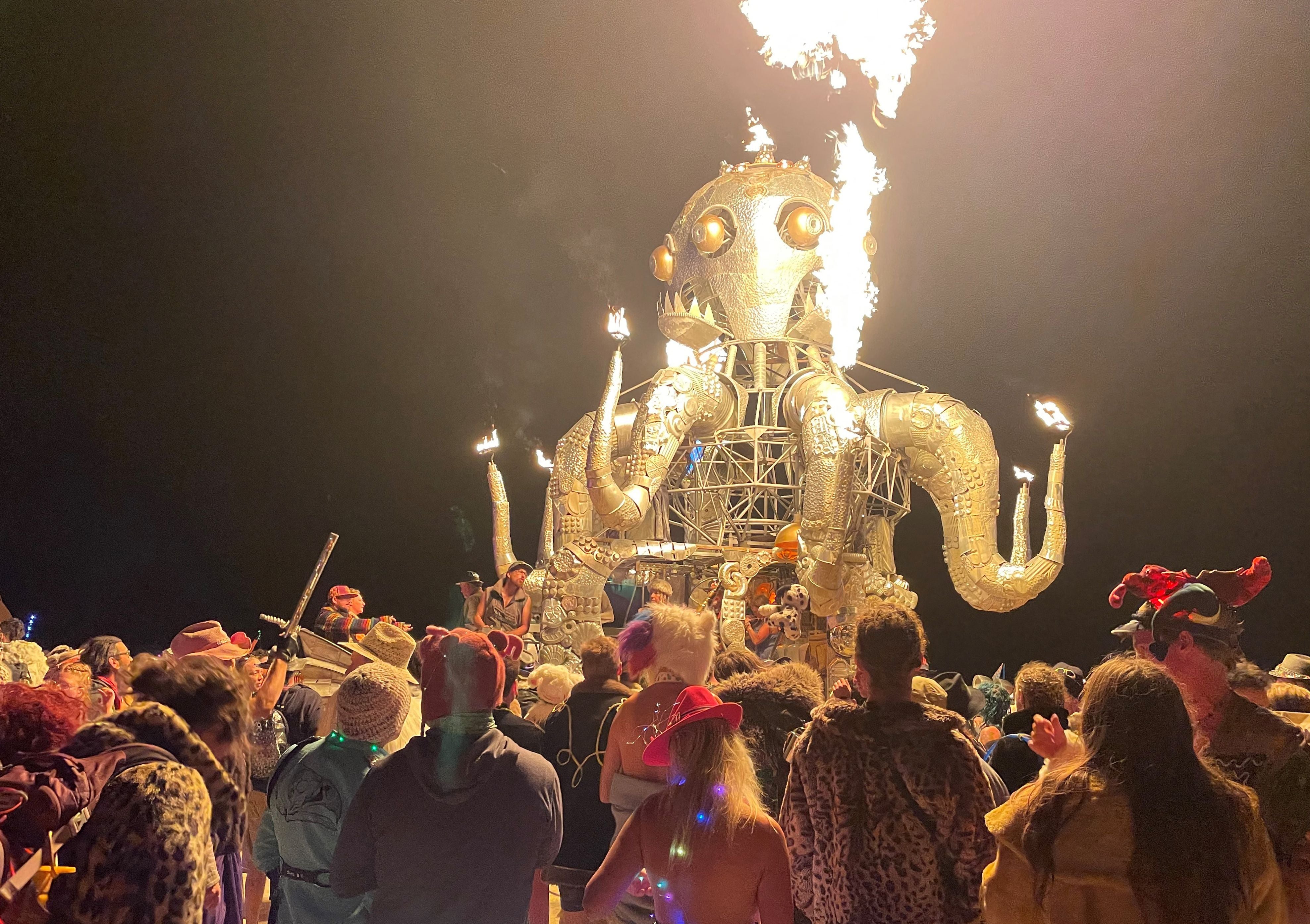 Burning Man atrae cada año a miles de personas al desierto de Black Rock, en Nevada