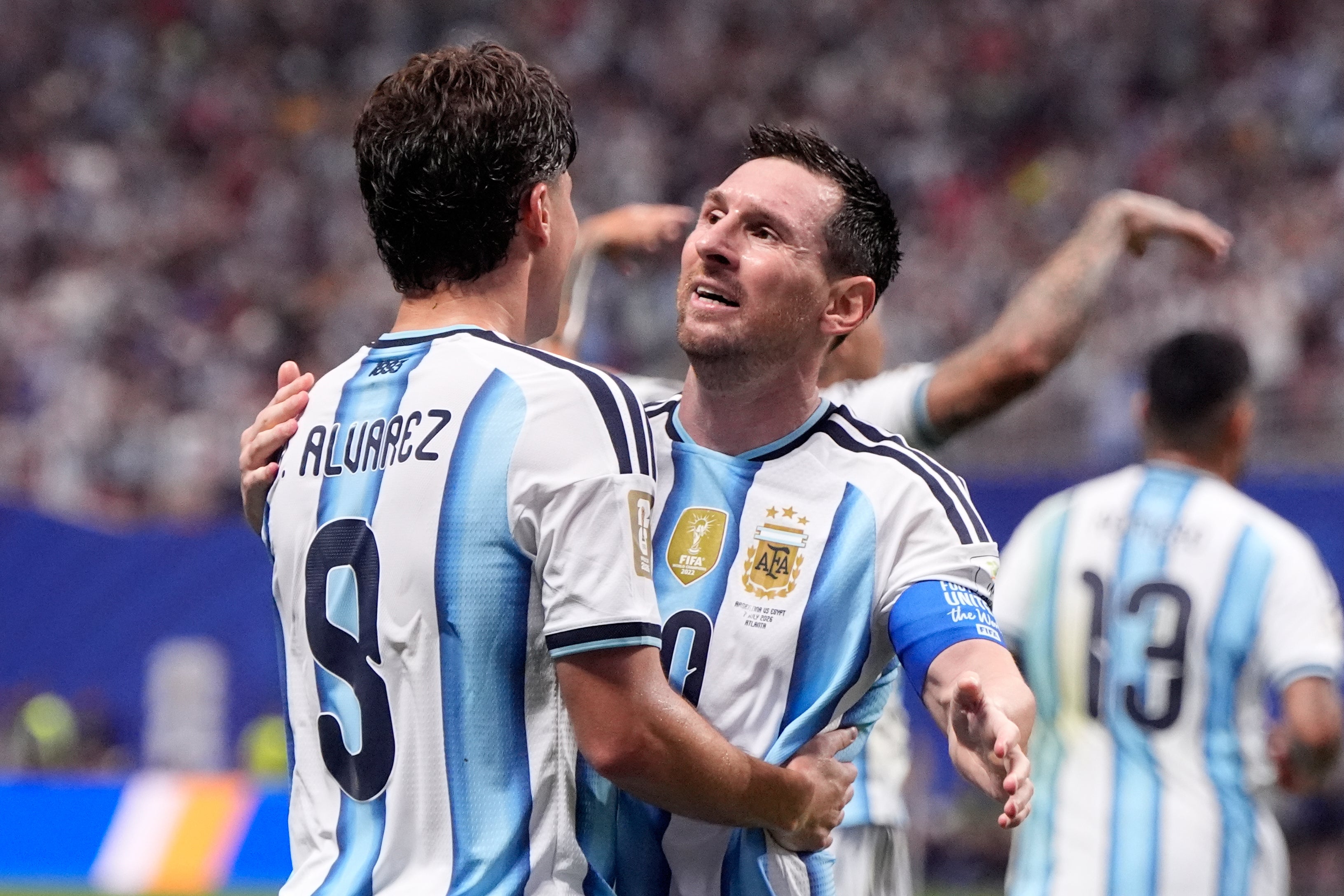 MUNDIAL ARGENTINA-EGIPTO