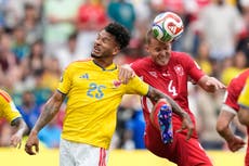 Suiza y Colombia van a la prórroga tras empate 0-0 en el Mundial